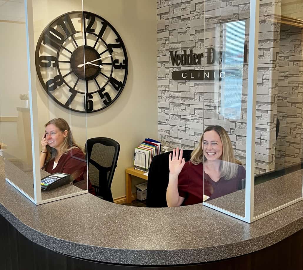 Vedder Dental Clinic Reception Vedder Dental Clinic Reception